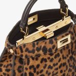 FENDI Peekaboo ISeeU Petite Printed cavallino calfskin bag - Image 2